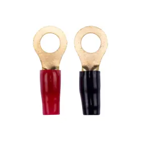 R8516rt Metra Electronics 8 Awg 5/16in Gold Ring Terminals Mid Series Heavy-duty Crimp 20pk