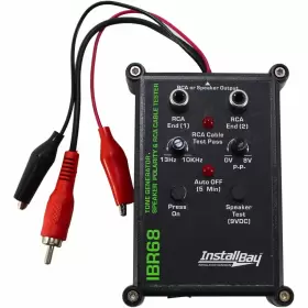 Ibr68 Metra Installbay Rca Aio 9v Cable Wire Tester Tone Generator Speaker Polarity Open Box #2