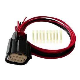 Gqy.chbh31 Micarun 8 Pins Headlight Wiring Harness Connector Pigtail Plug Fit For Chevrolet Mali
