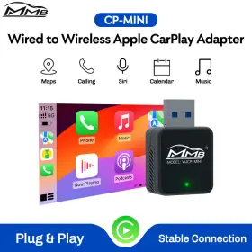 Mmb 744173067346 The Magic Box Wireless Apple Carplay Dongle For Iphone Wired To