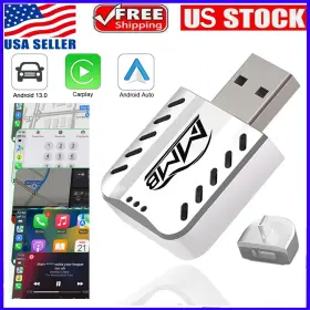 Mmb 746626955323 Wireless Carplay Smart Ai Box Wired To Adapter For 2017 Cars Usa