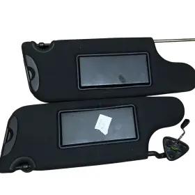 Mopar 6km09dx9aa 2021 Dodge Challenger Sun Visor Set Lh Rh Black Illuminated Oem With Screws
