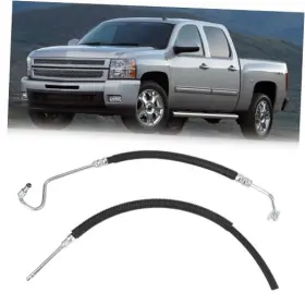 Nowxuok192-2156y Moseiny 2pcs Power Steering Pressure Hose And Return Line For Escalade 2007-2012