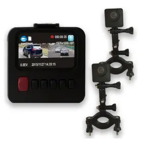 Dxb500dvr Navatlas - 2.7 Inch Lcd Full Hd Dvr For Motorcycle Atv And Utv