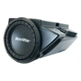 Navatlas Nrz10bpk 10 Inch Powersports Subwoofer With Amp For 2014-2020 Polaris Rzrs #3