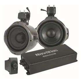 Bma500m Navatlas Nt308bpk - A Pair Of 8 Inch Roll-cage Mount Subwoofers And Amp