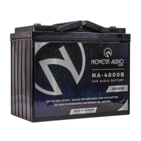 Na-4000b Nemesis Audio New 140ah 4000w 12v Car Battery 1-year Warranty
