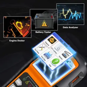 Nx501 Nexpeak 726084321120 Obd2 Scanner Enhanced Obd Ii Auto Code Reader Car Diagnostic Scan Tool V #2