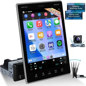 A3397a4mi2 Nhopeew 2 64g Single Din Car Stereo With Wireless Carplay And Android Auto