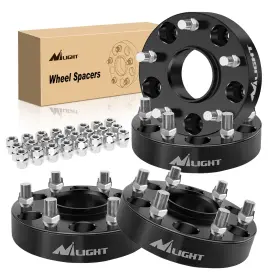 Nilight 840323919500 1.5inch 38mm Wheel Spacers 4pcs For 2019-2024 Dodge Ram 6x139.7 77.8 Hub B