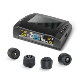 Mzs3 Nlong M23 Rv Tire Pressure Monitoring System Monitor With 4 Sensors
