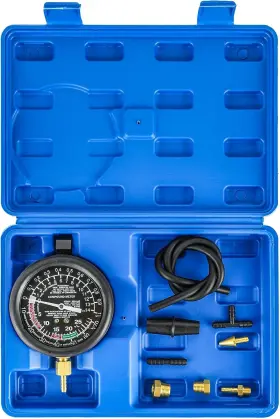 09071530 Nyxova Vacuum And Fuel Pump Tester Gauge Kit Leak Carburetor Pressure Blue