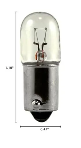 Lit025 Ocsparts 47 Light Bulb 6.3 Volts 0.15 Amps Pack Of 10 #2
