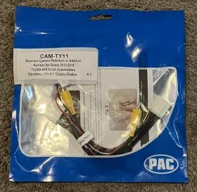Camty11 Pac Reverse Camera T-harness For Select Subaru/scion/toyota Vehicles