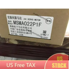 Msma022p1f Panasonic Ac Servo Motor New Original Free Expedited Shipping