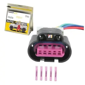 25138411 Parsuppro 5-way/pin Gen 3 Ls Mass Air Flow Connector Sensor Socket Repair Wiring Harness