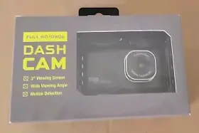 Pilot 757558786084 Auto Dashboard Loop Video 160 Degree Wide Angle Recorder With Front