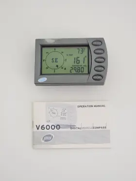 Pni 744869100388 Wayfinder Digital Vehicle Compass V6000 Altimeter Barometer Weather Only