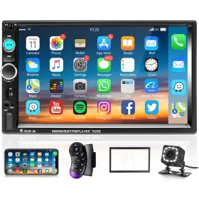 A2084a3 Podofo Car Stereo Double Din Radio 7 Inch Mp5 Player With Hd Touch Screen
