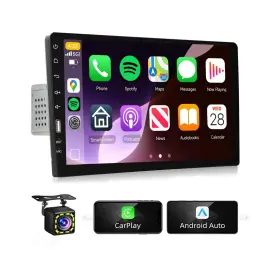 Q3570 Podofo Single Din Car Stereo With Carplay Android Auto 9inch 1024x6... Fast Ship