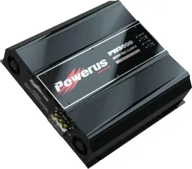 Powerus 810130954308 Powerus3500.05 Car Amplifier Class D Half Ohm 3500 Watts Rms Automatic Audio