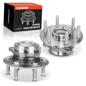 0aphb1683 Premiumpartswhosale 2 X Front Wheel Bearing And Hub Assembly With 6-lug Compatible Chevy &