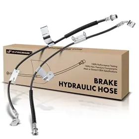 Apbhh3310 Premiumpartswhosale Front Brake Hydraulic Hoses Compatible With Select Chevy Gmc And Hummer
