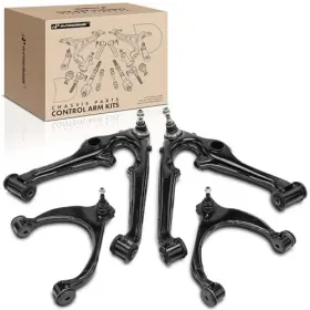 Apca5461 Premiumpartswhosale Set Of 4 Front Upper And Lower Control Arm Kit With Ball Joint Bushing
