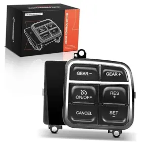 Premiumpartswhosale Apccs005 Steering Wheel Mounted Cruise Control Switch Buttons Compatible With Ram 1500