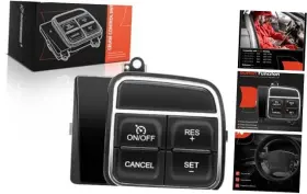 Apccs009 Premiumpartswhosale Steering Wheel Mounted Cruise Control Switch Buttons Compatible With Dodge