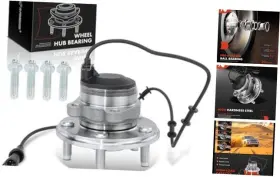 Aphb0101 Premiumpartswhosale Front Wheel Bearing And Hub Assembly With Abs 5-lug Compatible Jaguar