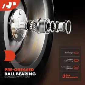 Aphb0116mf Premiumpartswhosale 2 X Rear Wheel Bearing And Hub Assembly With Abs Ring 4-lug Compatible #3 Aphb0116mf Premiumpartswhosale 2 X Rear Wheel Bearing And Hub Assembly With Abs Ring 4-lug Compatible #3