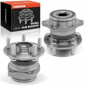 Aphb0197d Premiumpartswhosale 2 X Rear Wheel Bearing And Hub Assembly With 5-lug Compatible Subaru