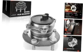 Aphb0228mf Premiumpartswhosale Rear Wheel Bearing And Hub Assembly With 5-lug Compatible Mazda Cx-5 Cx5