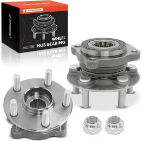 Aphb0289mf Premiumpartswhosale 2 X Front Wheel Bearing And Hub Assembly With 5-lug Compatible Subaru