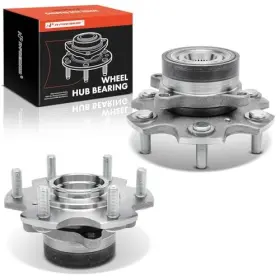 Aphb0326 Premiumpartswhosale 2 X Front Wheel Bearing And Hub Assembly With 6-lug Compatible