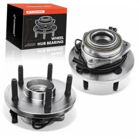 Aphb0414 Premiumpartswhosale 2 X Front Wheel Bearing And Hub Assembly With Abs 5-lug Compatible