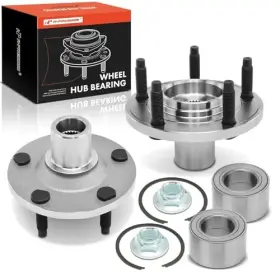 Aphb0431mf Premiumpartswhosale 2 X Front Wheel Bearing And Hub Kit Compatible With Ford Escape 2001