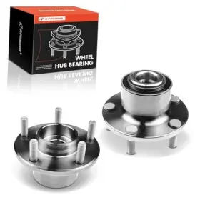 Aphb0487 Premiumpartswhosale 2 X Front Wheel Bearing And Hub Assembly With 5-lug Compatible Mazda 3