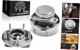 Aphb0609mf Premiumpartswhosale 2 X Front Wheel Bearing And Hub Assembly With 5-lug Compatible Cadillac
