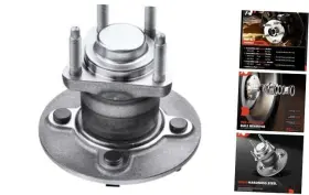 Aphb0709mf Premiumpartswhosale Rear Wheel Bearing And Hub Assembly With 4-lug Compatible Chevrolet
