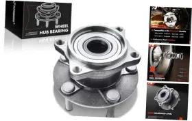 Aphb0731 Premiumpartswhosale Rear Wheel Bearing And Hub Assembly With 5-lug Compatible Mitsubishi