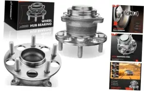 Aphb0855 Premiumpartswhosale 2 X Rear Wheel Bearing And Hub Assembly With 5-lug Compatible Acura Mdx