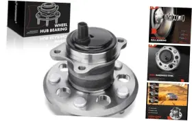 Aphb0867mf Premiumpartswhosale Rear Left Wheel Bearing And Hub Assembly With Abs 5-lug Compatible