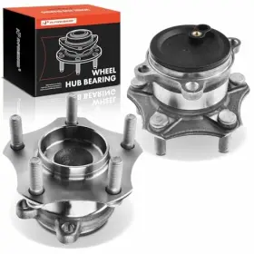 Aphb0880 Premiumpartswhosale 2 X Rear Wheel Bearing And Hub Assembly With 5-lug Compatible Mazda 3
