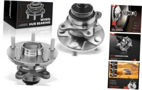 Aphb0935d Premiumpartswhosale 2 X Front Wheel Bearing And Hub Assembly With Abs 5-lug Compatible