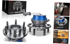 Aphb0941 Premiumpartswhosale 2 X Front Wheel Bearing And Hub Assembly With Abs 6-lug Compatible