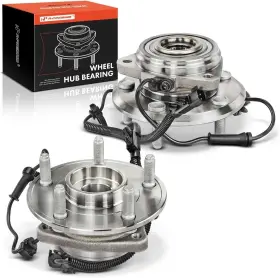 Aphb0971 Premiumpartswhosale 2 X Front Wheel Bearing And Hub Assembly With Abs 5-lug Compatible Jeep
