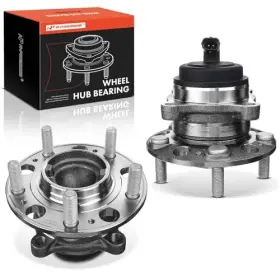 Aphb0975mf Premiumpartswhosale 2 X Front Wheel Bearing And Hub Assembly With Abs 5-lug Compatible