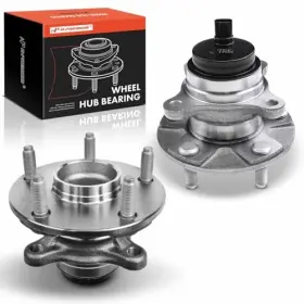 Aphb1015mf Premiumpartswhosale 2 X Front Wheel Bearing And Hub Assembly With Abs 5-lug Compatible